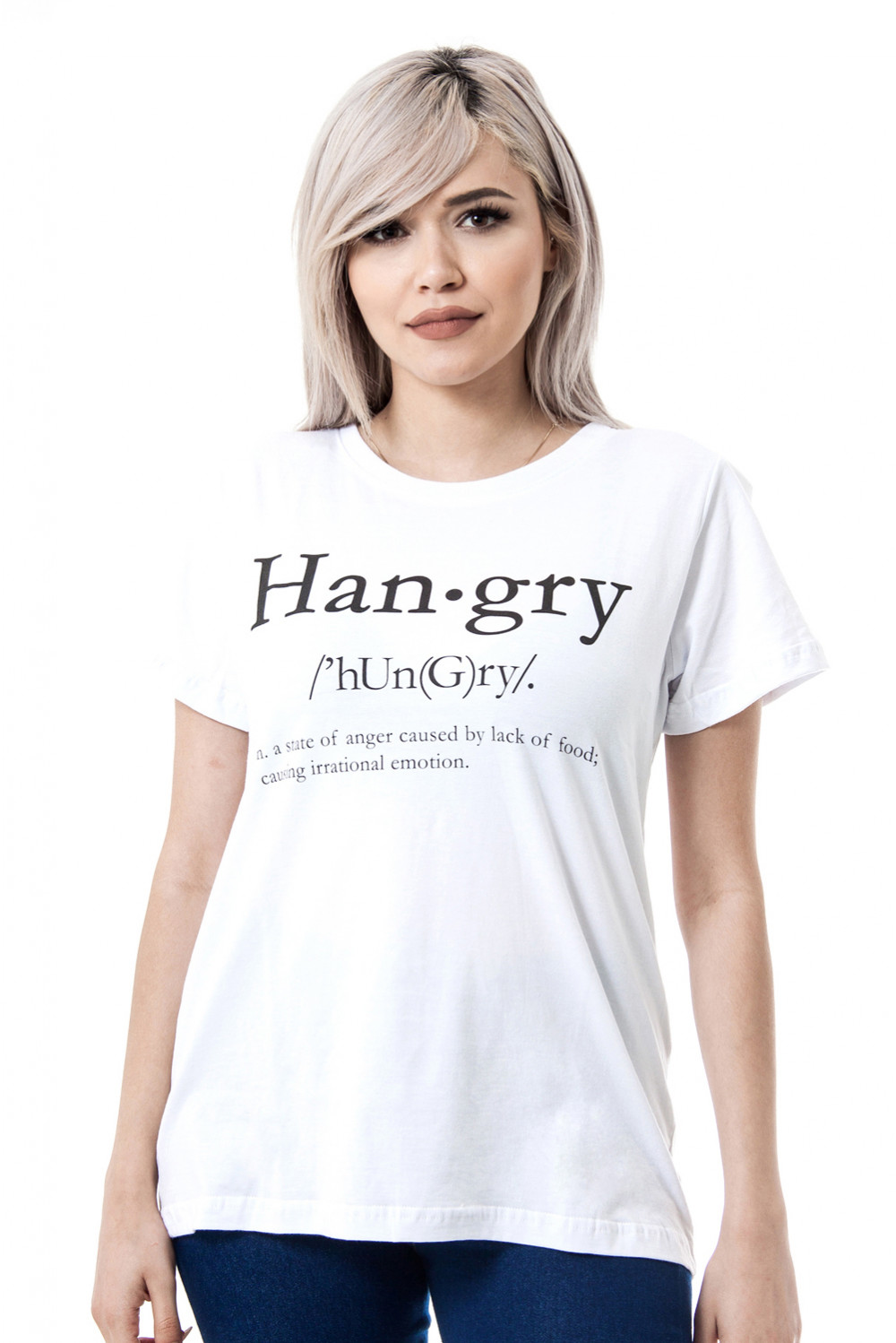 Camiseta Korova Hangry Branca