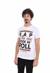 Camiseta Korova Rap N' Roll Branca