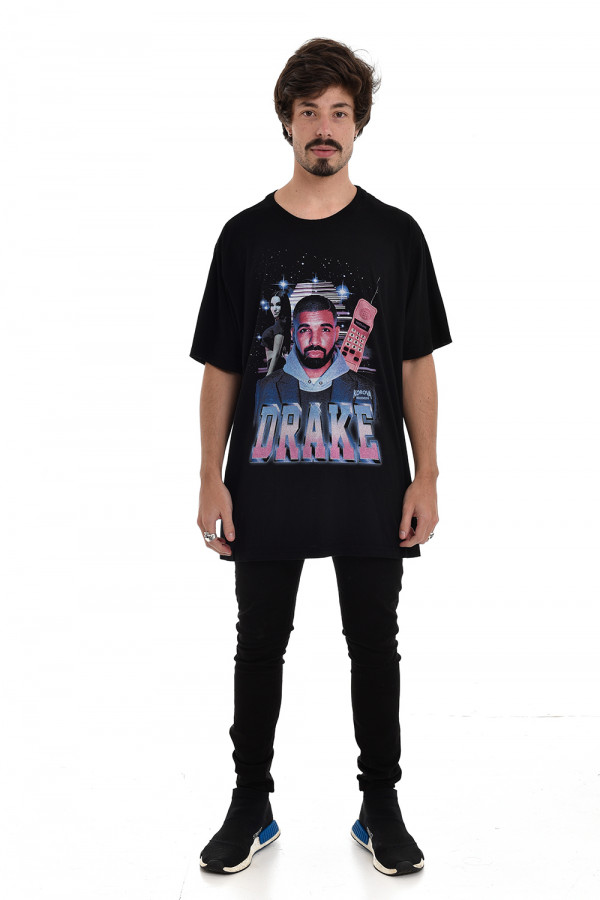 Camiseta Korova Rap 90s Drake Preta