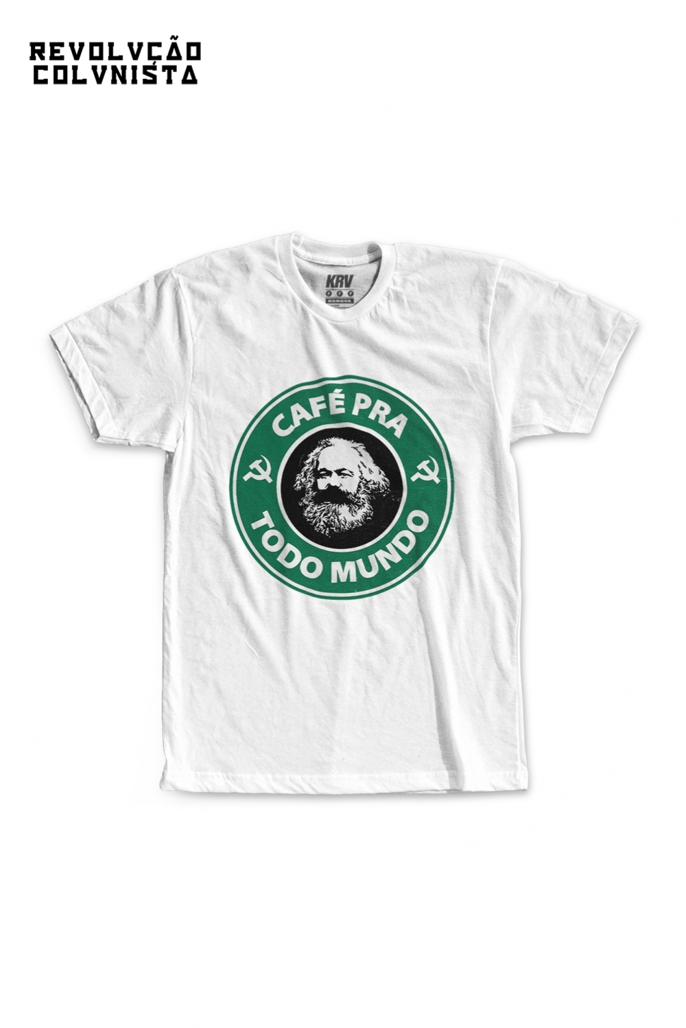 Camiseta Korova x Revolução Colunista MARX
