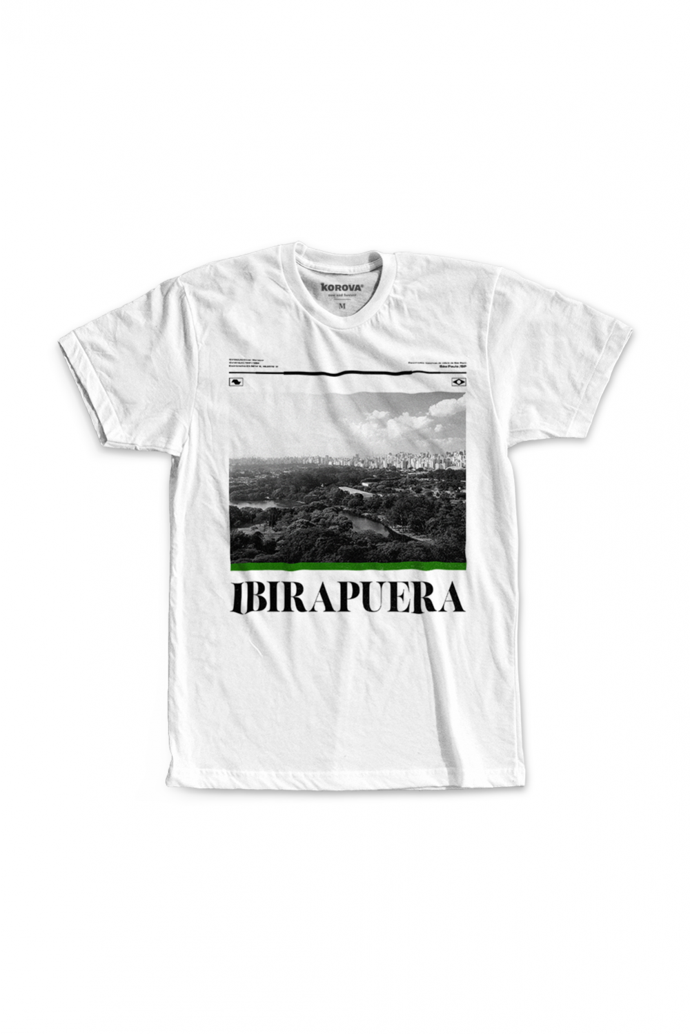 Camiseta Korova SPKRV Ibirapuera Branca