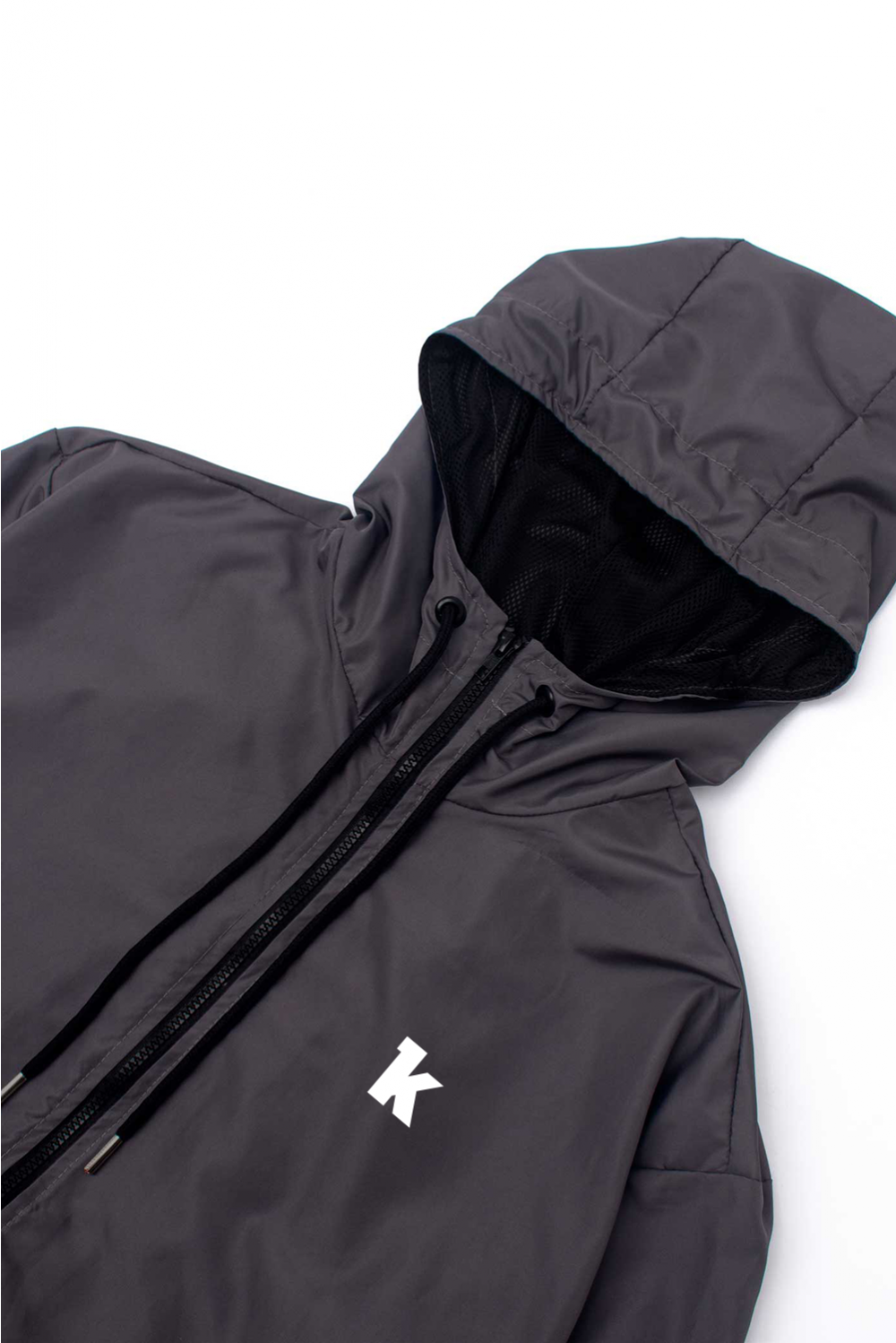 Jaqueta Korova Windbreaker K Cinza Chumbo