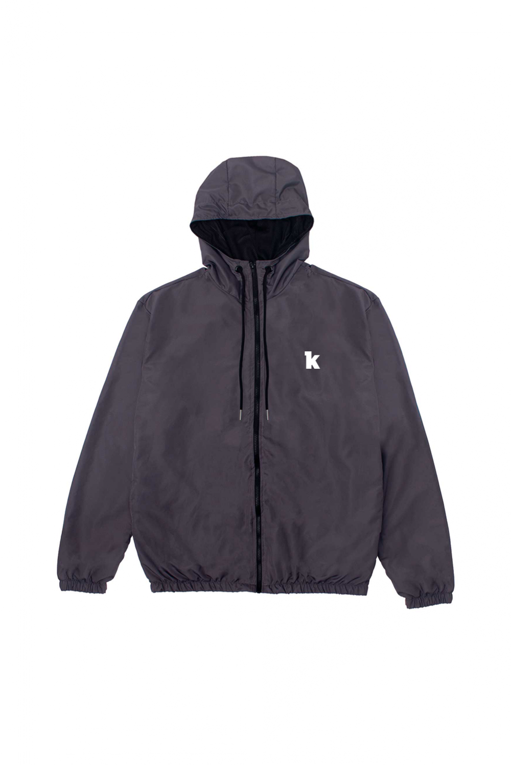 Jaqueta Korova Windbreaker K Cinza Chumbo