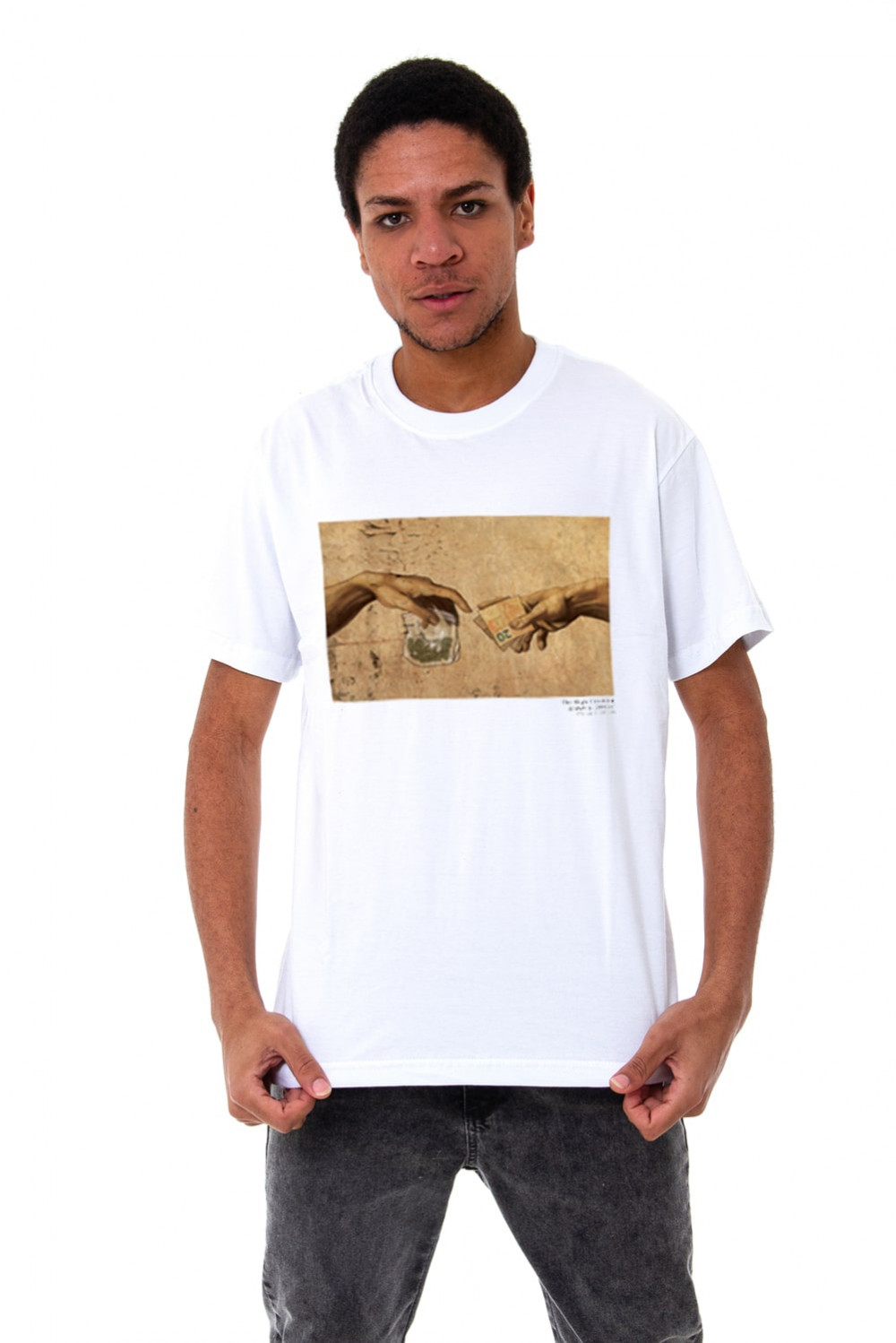 Camiseta (regular) High Creation Branca