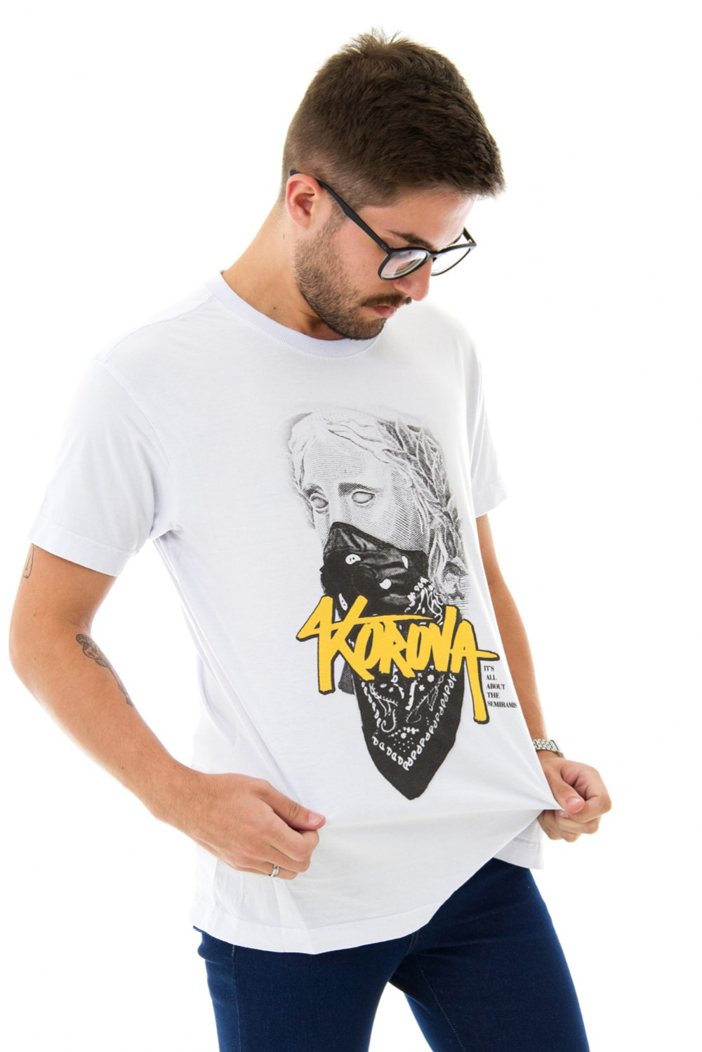 Camiseta Korova Real Branca