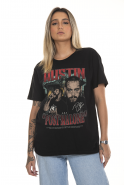 Camiseta Korova Merch Post Malone 90s Preta