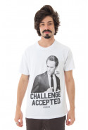 Camiseta Korova Challenge Acepted Branca
