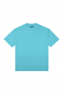 Camiseta Nova Oversized Korova Azul Ciano
