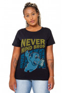 Camiseta Korova Nevermind Bros Preta