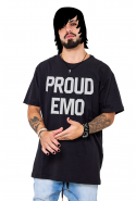 Camiseta Korova Proud Emo Preta