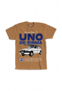 Camiseta korova VINTONE Fiat Uno de Firma Marrom