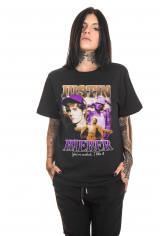 Camiseta Korova BIEBER 90s Preta