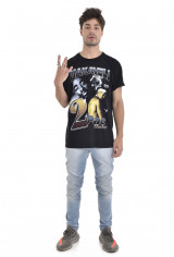 Camiseta Korova Rap 90s Tupac Preta