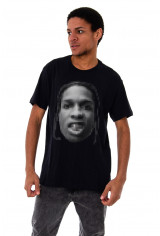 Camiseta Korova Pixel A$AP Rocky Preta