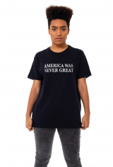 Camiseta Korova America Was Never Great Preta