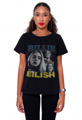 Camiseta Korova Billie Eilish Preta