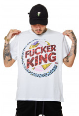Camiseta Korova Fucker King Branca