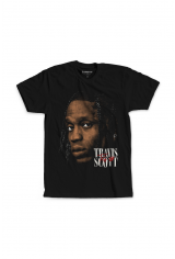 Camiseta Korova FACES 2Y24 Travis Scott Preta