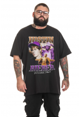 Camiseta Korova BIEBER 90s Preta