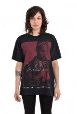 Camiseta Korova Rap Legends Tupac Preta