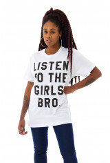 Camiseta Korova Listen To The Girls Branca