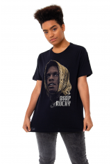 Camiseta Korova FACES 2Y24 A$ap Rocky  (LF) Preta