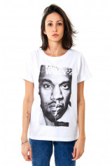 Camiseta Korova BEEFS or BFFs Kanye x Jay Z Branca