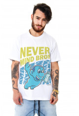 Camiseta Korova Nevermind Bros Branca