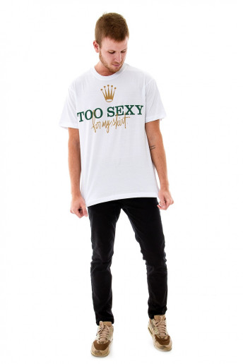 Camiseta (regular) Too Sexy Branca