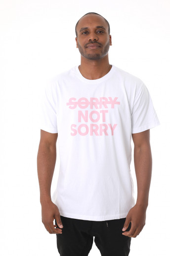 Camiseta Korova Sorry Not Sorry Branca
