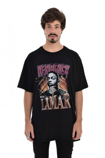 Camiseta Korova Rap 90s Kendrick Lamar Preta