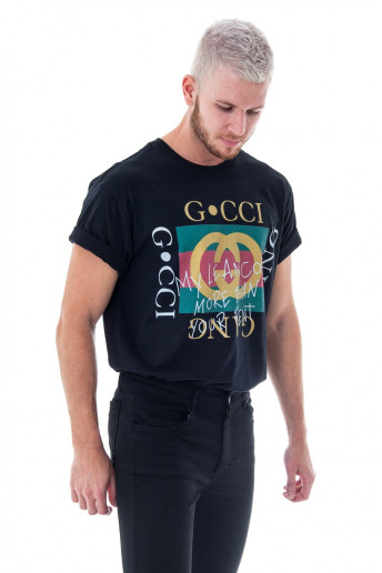 Camiseta Korova G•cci Gang Preta