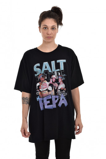 Camiseta Korova Rap 90s Salt'N'Pepa Preta