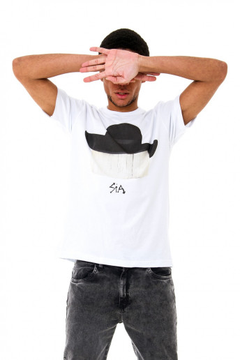 Camiseta (regular) Korova SIA Head Branca