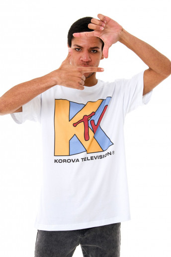 Camiseta (regular) Korova KTV Branca