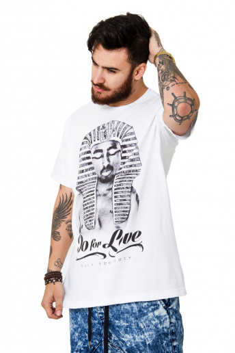 Camiseta (regular) PAC Love Branca