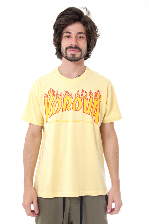 Camiseta Korova Trasher Amarela