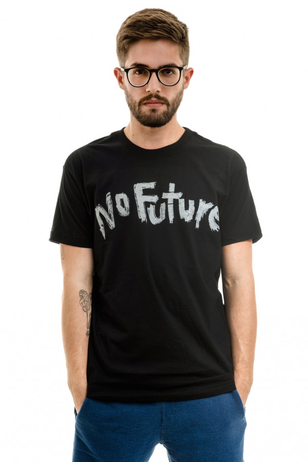 Camiseta Korova No future Preta