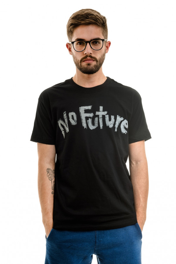 Camiseta Korova No future Preta