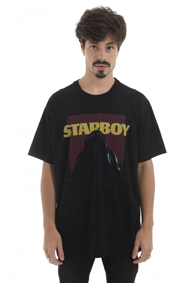 Camiseta Korova Starboy Preta